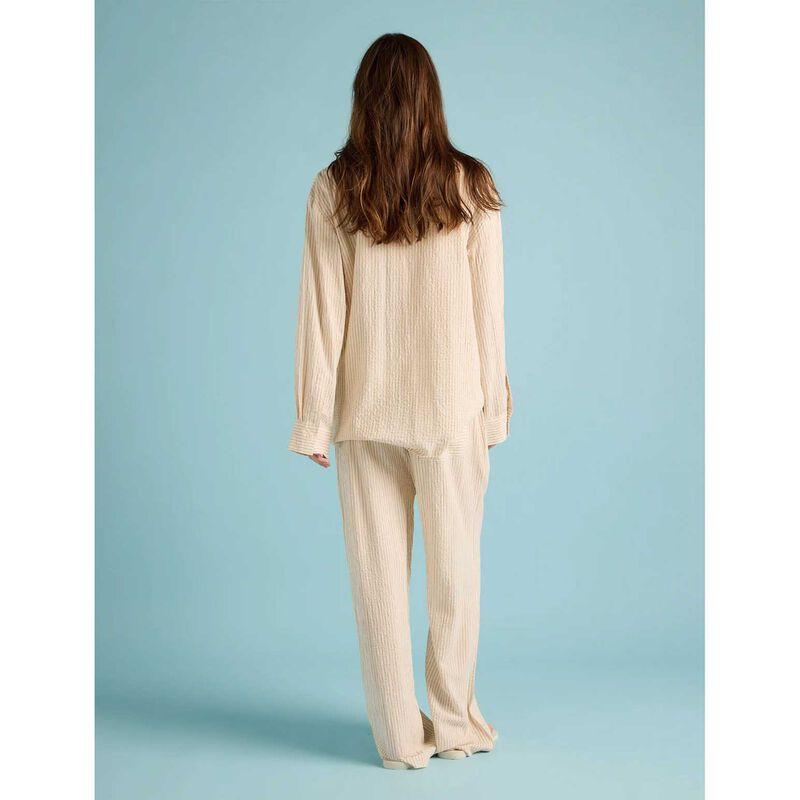 Papinelle Karen Walker Seersucker Stripe  F/L PJ Set image number 1